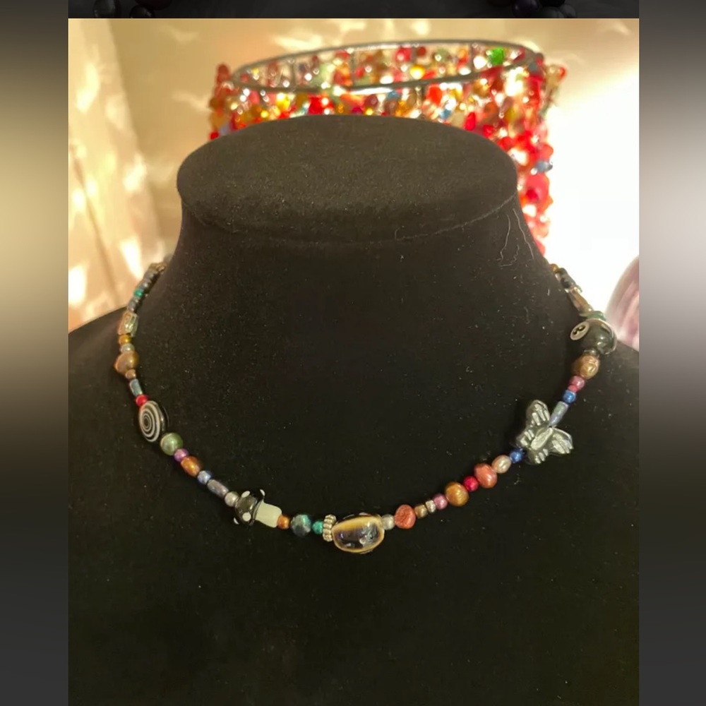 ✨✨ Afterglow 16” Beaded Necklace ✨✨